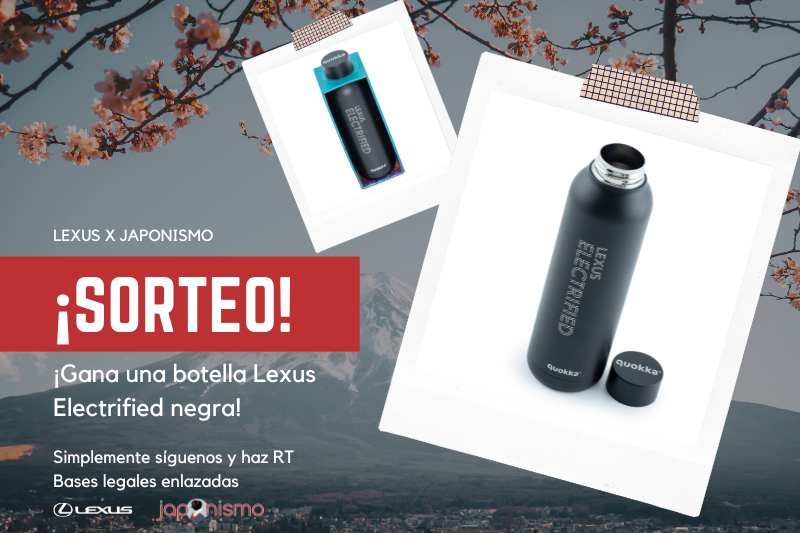 Japonismo's tweet photo. 🔊 Y vamos con otro SORTEO #LexusbyJaponismo! 🔊

💧 Para este mes de noviembre, sorteamos una botella negra Lexus Electrified de @LexusSpain. Síguenos, haz RT de este tuit y... ¡mucha suerte!

 🗒️ Bases legales: https://t.co/ugPG3yFOAj https://t.co/2M1IVMHX72