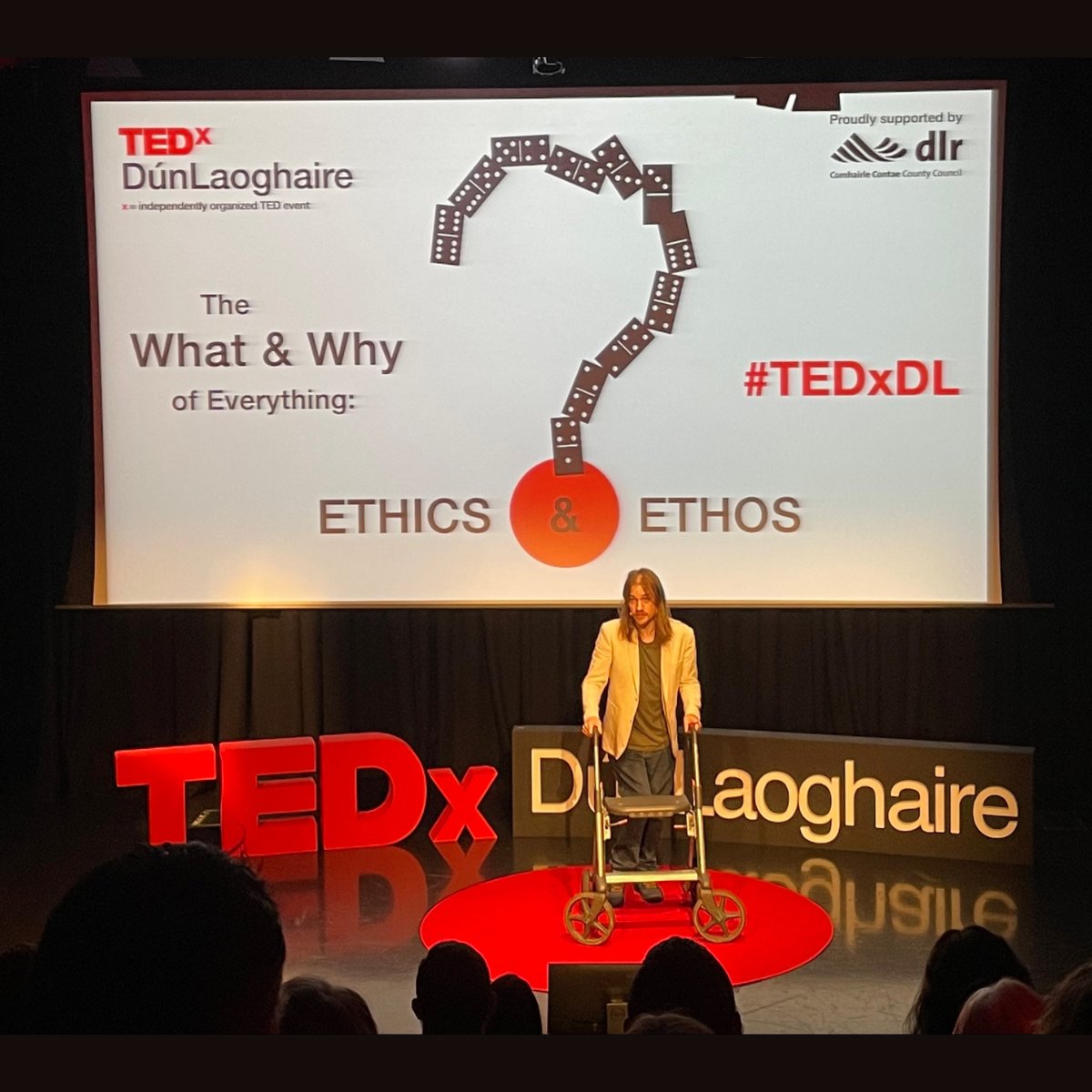 12 minutes on the red dot..!

Last week I gave my first #TEDx talk. Thank you for the incredible opportunity, one not easily forgotten. I now eagerly await for the recordings to go live!

#TEDxTalk #Disability #Accessibility #TEDxDL