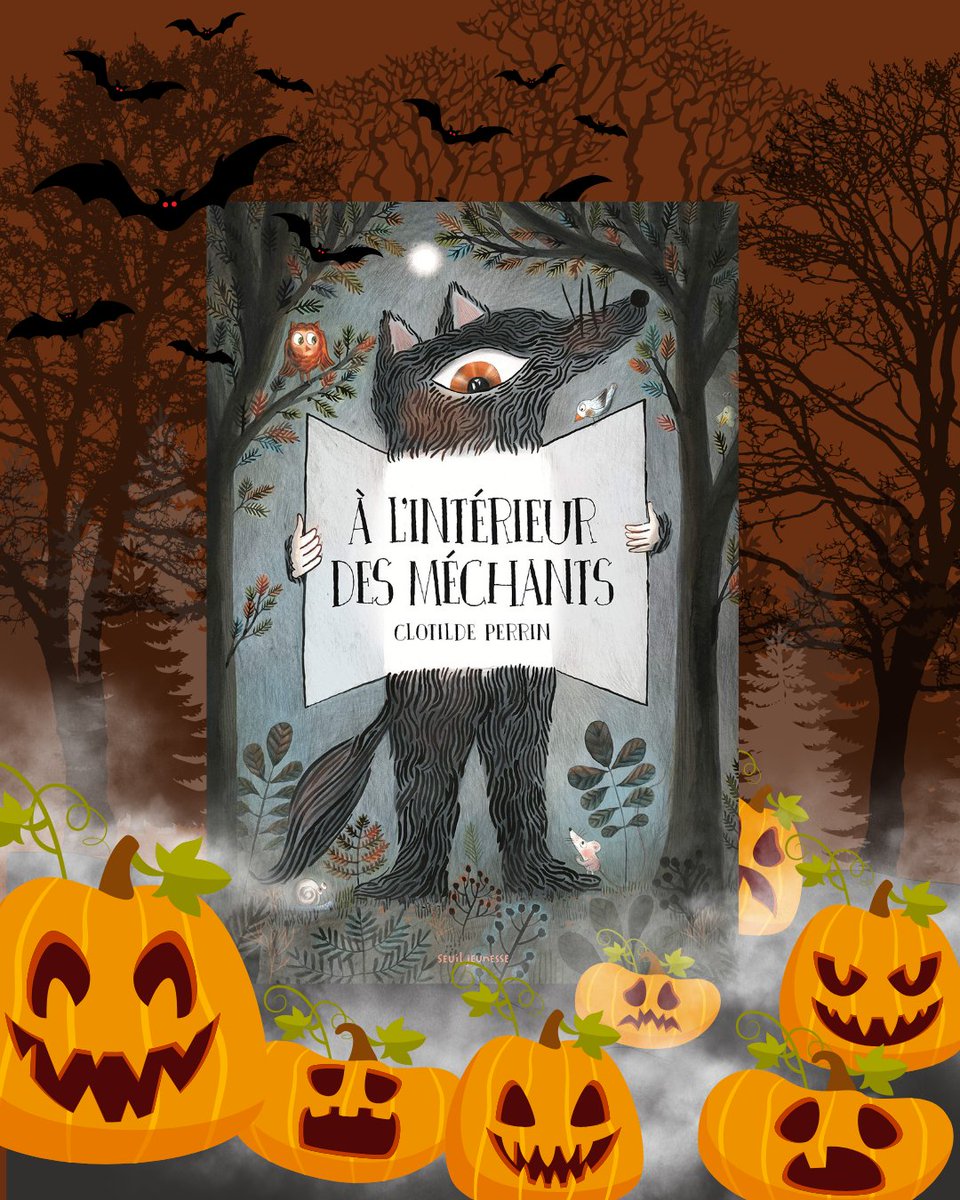 chamallowsread's tweet image. A l&apos;intérieur des méchants 🐺 🧙🏼‍♀️

⁠#ClotildePerrin#Album#bibliothecaire⁠#booktube#bibliothecairejeunesse#Monstres#Seuil#Selectionhalloween
