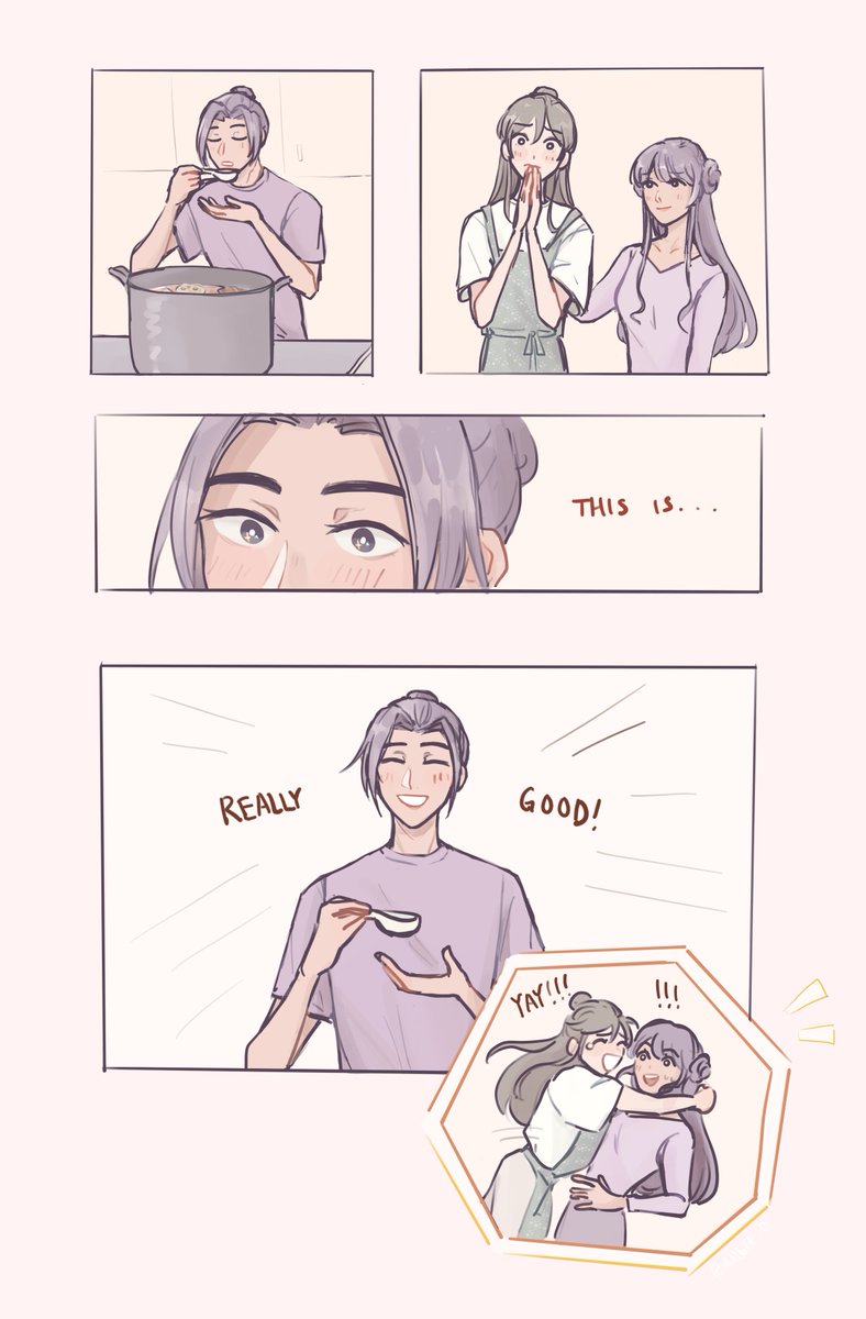 dalbit_0's tweet photo. combined day 1 &amp; 2 for this, family + food 💜💚 #SCWeek22 https://t.co/StprhdEBLz