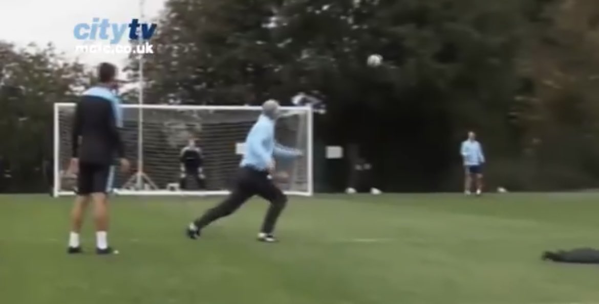 You know he means business when he gets to this position.