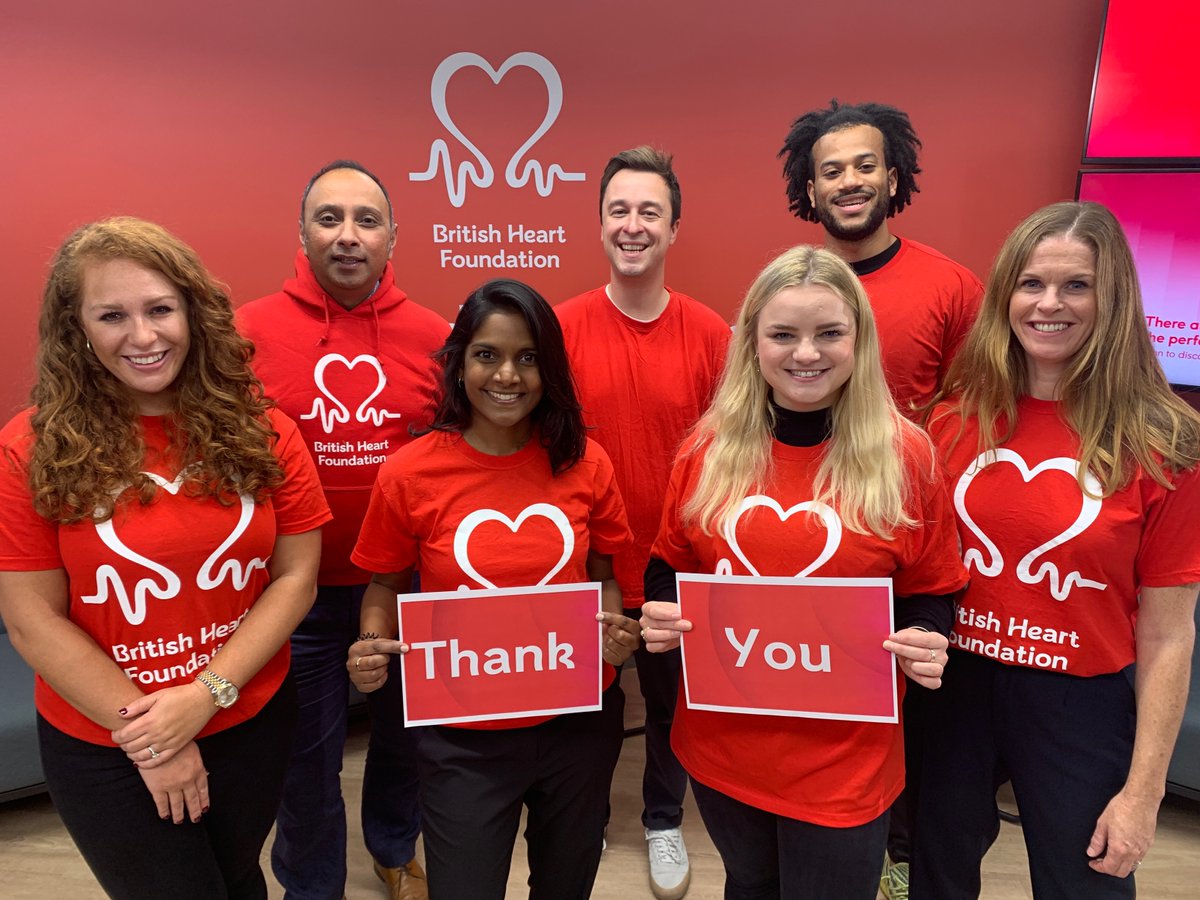 British Heart Foundation tweet media