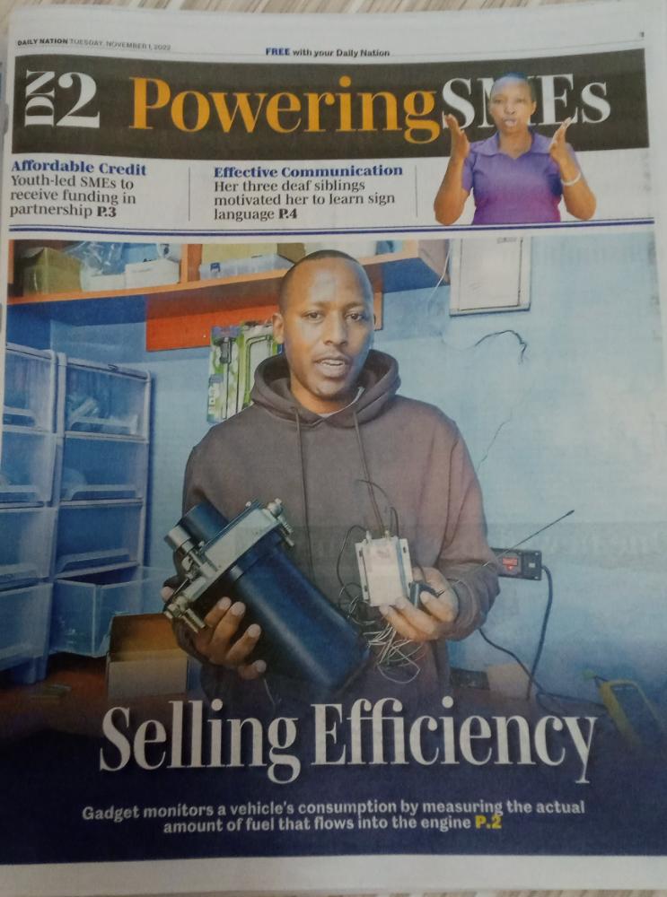 Mwangi_wa_Thuo's tweet photo. I got featured in today's Nation paper.
Read about my solution for curbing fuel theft. https://t.co/4ET19HgmAi