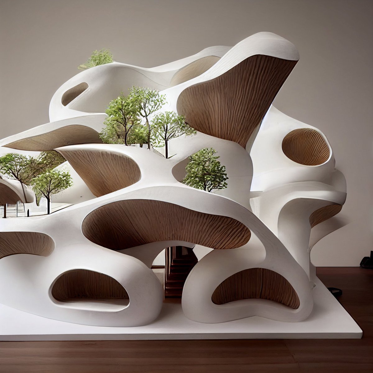 VCALLEBAUT's tweet photo. 🌳🌳🌳 BIO-BASED MATERIALS TO BUILD SUSTAINABLE HOUSING

🌳🌳🌳 Study models by @VCALLEBAUT of collective and modular housing for low-carbon construction in bio-based materials such as wood, manually molded raw earth and dry stone.

#architecture 
#sustainability 
#biomaterial https://t.co/2VF8pUEq0I