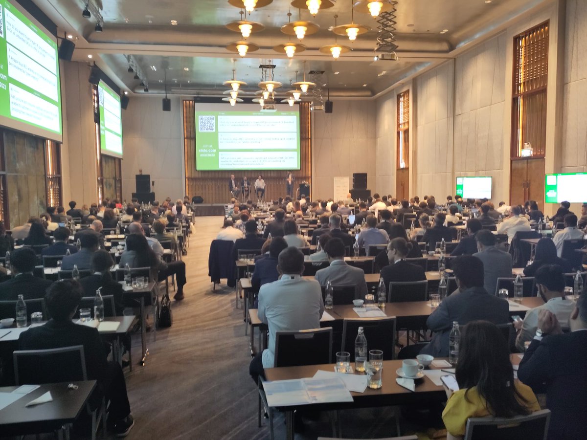 IREC_Standard's tweet photo. The first day of the #isc2022 ends with the end-user round table, joined by @SomboonSamakphan of @BMWGroup, @IvanoIannelli of @EmiratesGlobalAluminium (EGA​), @KenHaig  of @amazon, representatives from the world's leading brands. https://t.co/cPPCZ3TnOp