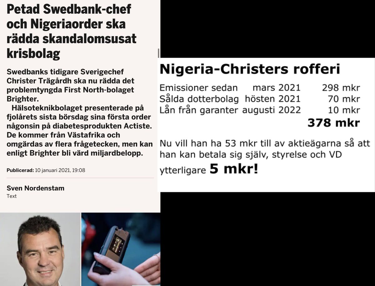baldersmannen's tweet photo. @OfIstria @BrighterInnov Nu roffat 400 mkr och skickat Nectarine i KK och Brighter i rekonstruktion (vilket lär bli KK även där). 
@magliarosa_se @SvenNordenstam @JendinJohn @AktiePionjaren @smuschusch @stig_ke @Aoaz187 @Teb73 @sashoe87 @H3llman89 @TheFarrang @PutteJohans @Phukettrader @gratefultrader https://t.co/9NZJQWowpj