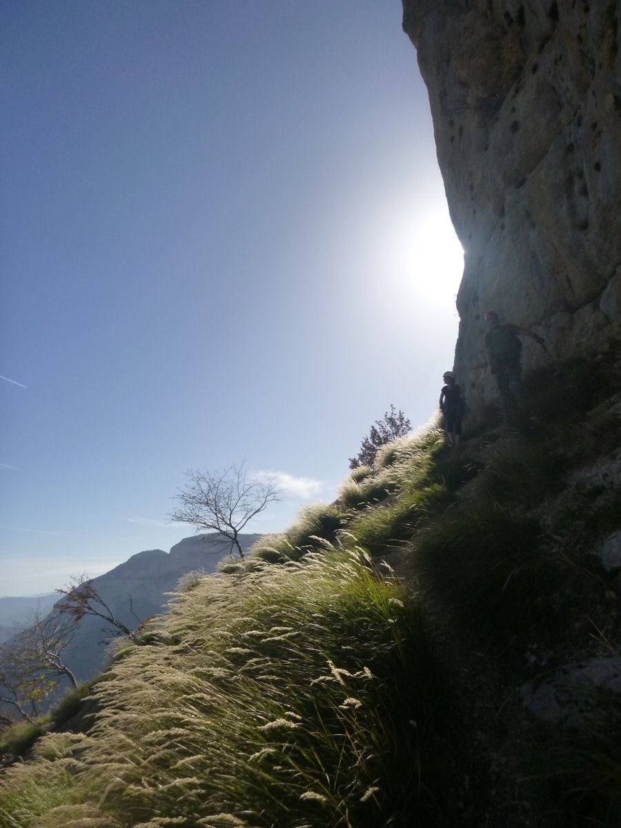 kus_steph's tweet photo. Sur la grande vire du rocher d'Archiane 2/3 #Vercors #Automne https://t.co/liRdchvPl3