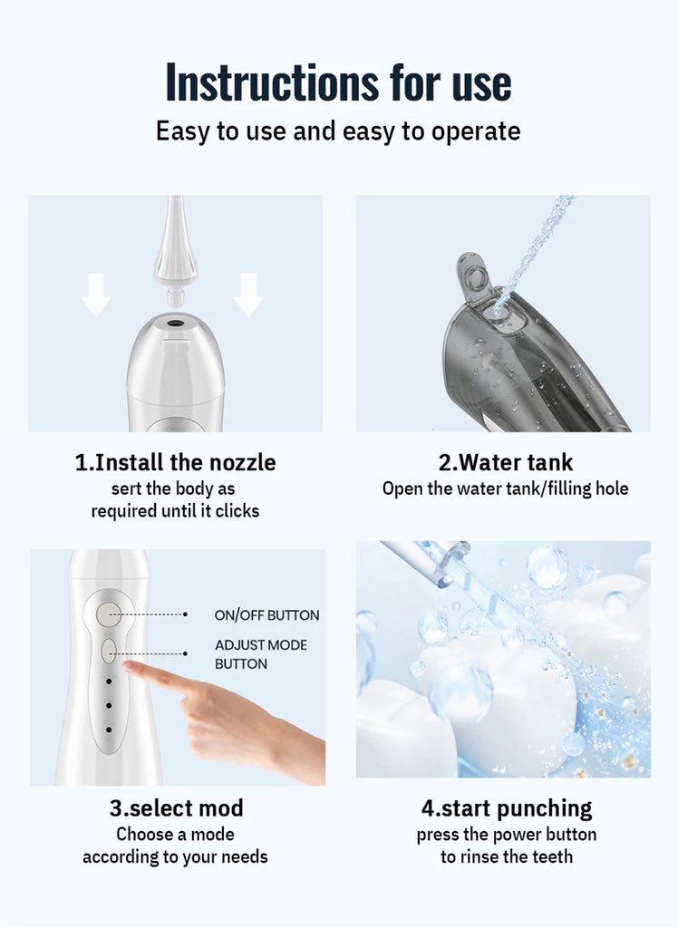 AliExpress_Nude's tweet photo. Oral Irrigator Water Flosser😁
in Ali Express
https://t.co/so89jdyZP4

#aliexpress https://t.co/YpKu5EtIha