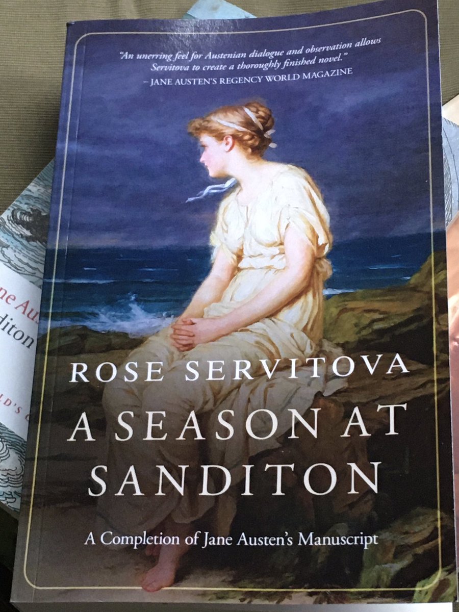 Janemf70austen1's tweet photo. Nothing better than reading #JaneAusten and what a treat #ASeasonAtSanditon is ❤️❤️ #Justice for Our Couple and especially #LastAustenHero 😋 
All the sweeter on #TrueLoveTuesday #SidlotteForever #TheRightEnding #Love #romance #Soulmates https://t.co/jBpu7OJM3K