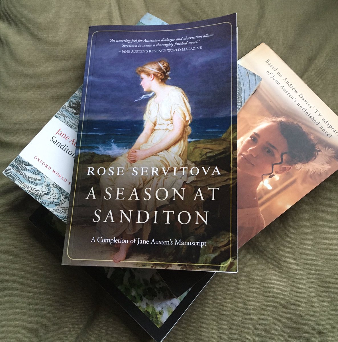 Janemf70austen1's tweet photo. Nothing better than reading #JaneAusten and what a treat #ASeasonAtSanditon is ❤️❤️ #Justice for Our Couple and especially #LastAustenHero 😋 
All the sweeter on #TrueLoveTuesday #SidlotteForever #TheRightEnding #Love #romance #Soulmates https://t.co/jBpu7OJM3K