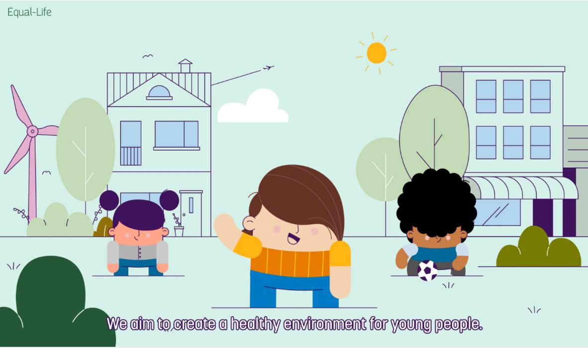 The animation describing the #EqualLife project is live now on our website. Go check it out on equal-life.eu  #Exposome #HumanExposome #H2020