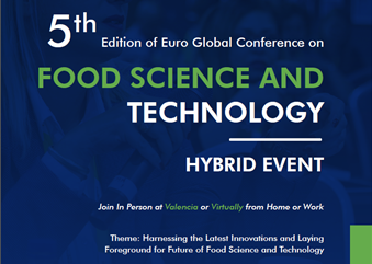 foodscienceconf's tweet photo. Magnus Group is gratified to invite you to its prestigious Hybrid Event โ5th Edition of Euro-Global Conference on Food Science and Technologyโ FAT 2023 Hybrid Even on September 11-13, 2023 held at Valencia, Spain
Please Visit: https://t.co/hYfNmgx2Lg
#FoodScienceConferences
#Food https://t.co/gjSgNqN3rq