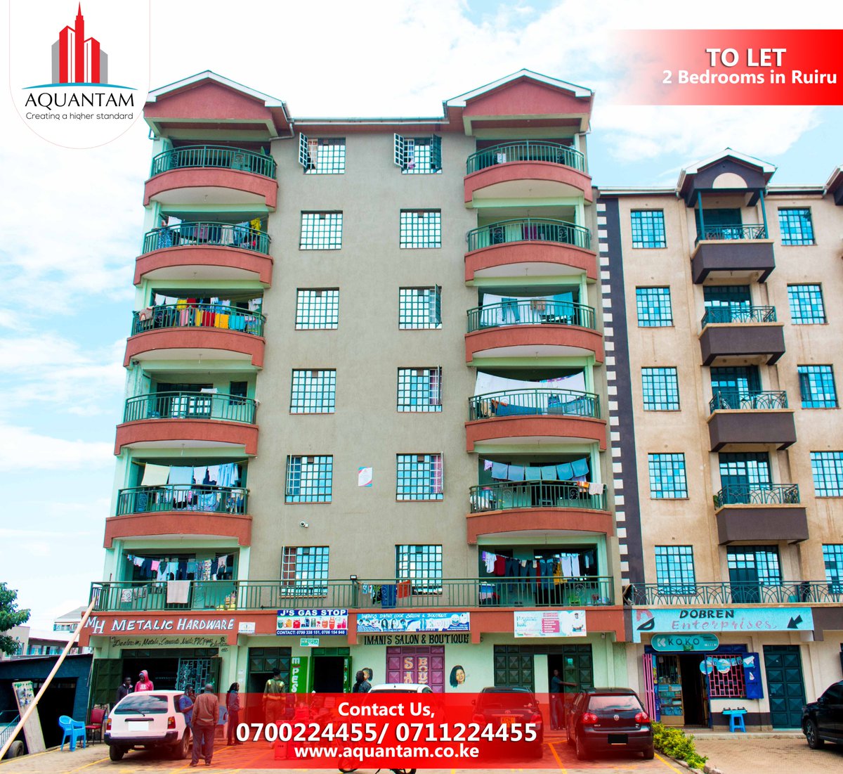 AquantamGroup's tweet photo. Spacious 2 Bedroom apartment & Shop to let
2 Bedrooms | Kes 25,000 per month
Shop | Kes 10,000 per month
-Ample parking
-Lift access
Call 0700224455/ 0711224455
#Juja #Waluke #Ngongroad @Nairobi #Ruiru #Ugali #Takeoff #Gachagua #2bedrooms #shopstolet #Property #apartments https://t.co/a0kQlG4Fzh