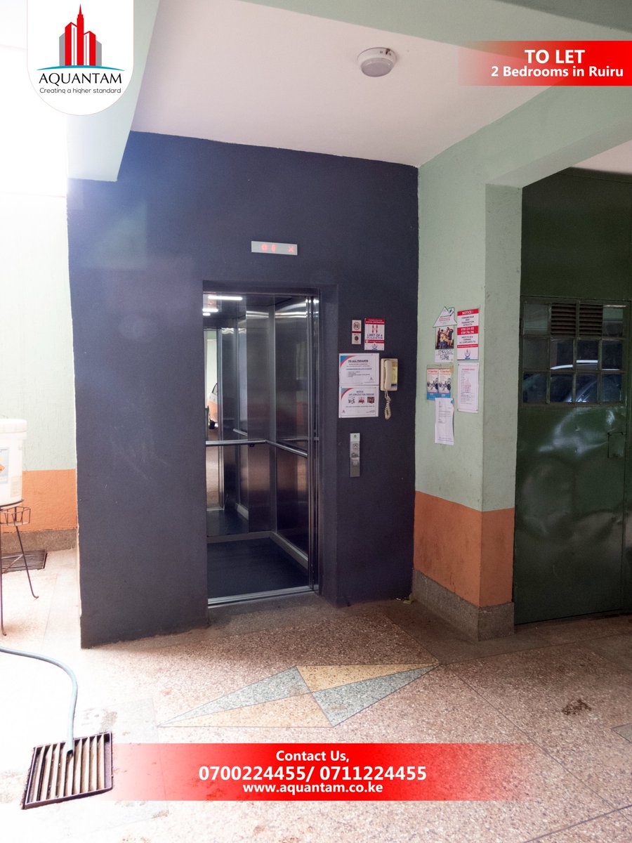 AquantamGroup's tweet photo. Spacious 2 Bedroom apartment & Shop to let
2 Bedrooms | Kes 25,000 per month
Shop | Kes 10,000 per month
-Ample parking
-Lift access
Call 0700224455/ 0711224455
#Juja #Waluke #Ngongroad @Nairobi #Ruiru #Ugali #Takeoff #Gachagua #2bedrooms #shopstolet #Property #apartments https://t.co/a0kQlG4Fzh