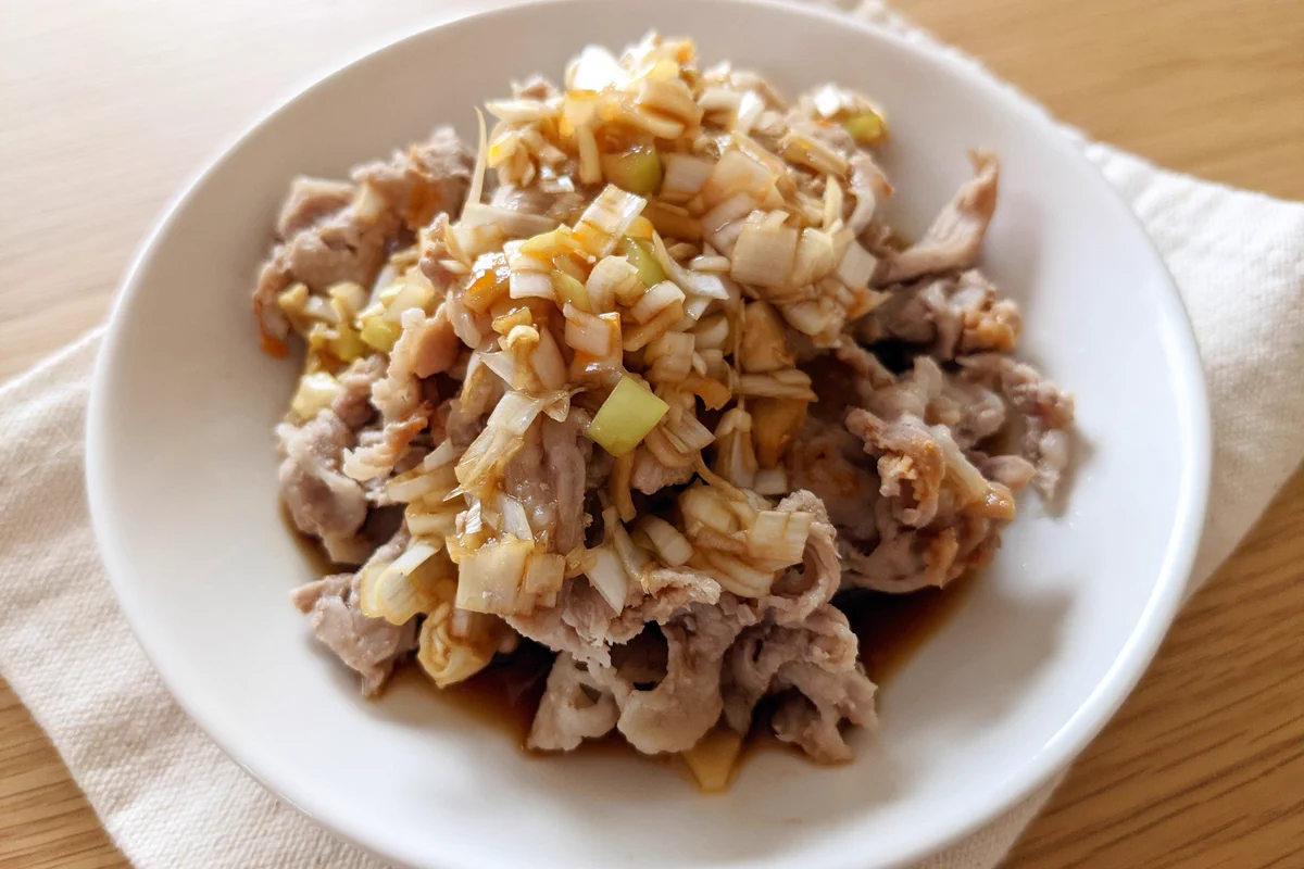 やみつき「よだれ」シリーズ！レンジでできる「よだれ豚」。