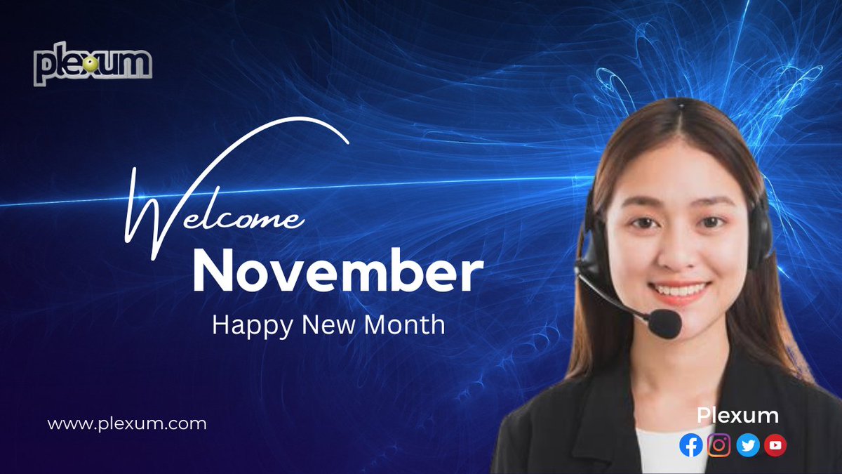 plexum's tweet photo. Welcome to November, It has been  amazing serving you all through the Previous Month. We love to go forward with this relationship in this new month And Beyond. Have a fruitful Month Ahead. 

From Everyone at Plexum

#november
#newmonth 
#plexum https://t.co/t6aNmkLSNV