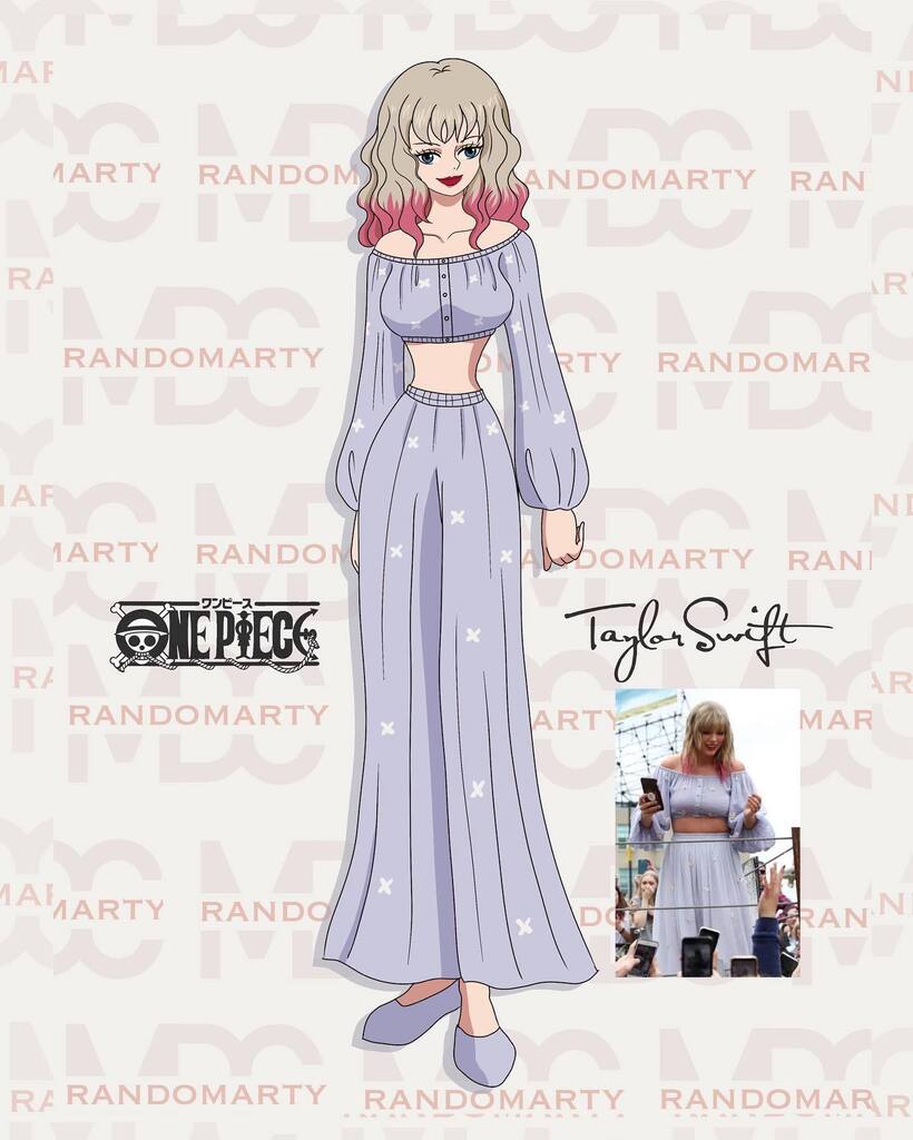 randomarty23's tweet photo. One piece x Taylor Swift #fanart #swiftie #onepiece #onepiecextaylor #randomarty #ipaddrawing #digitalart #openforartcommission https://t.co/HjzXXJjPhE https://t.co/fRyJHJ4pBM