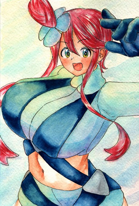 フウロちゃんのイラストです 