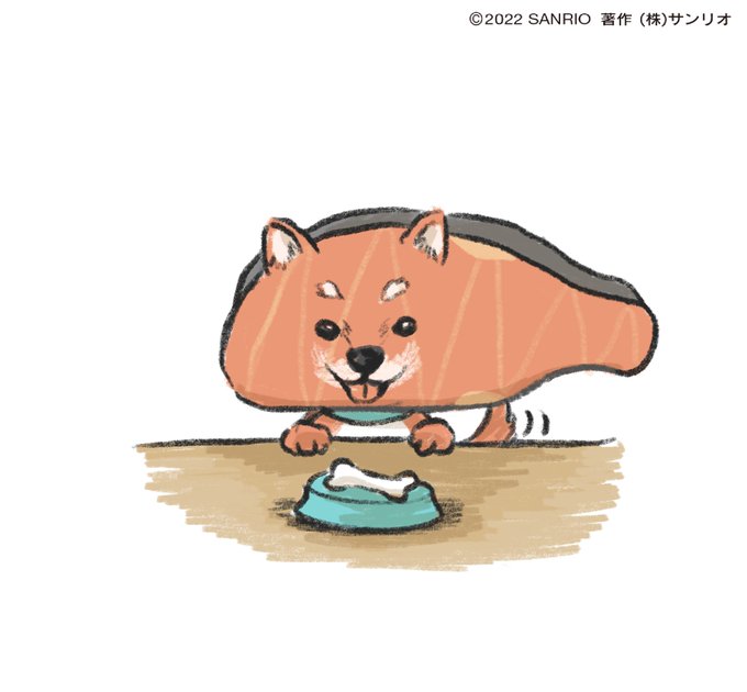 「pet bowl tail」 illustration images(Latest)
