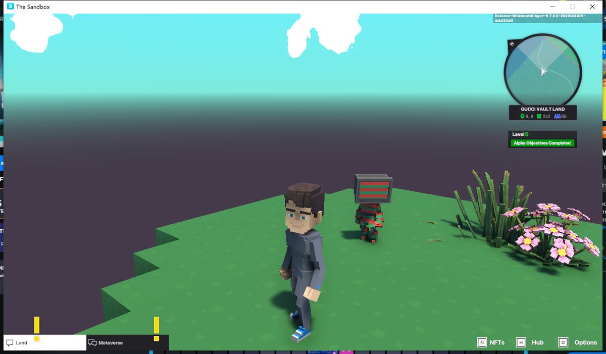 WangShu_16's tweet photo. @TheSandboxGame 🍓 #GucciVault in  #TheSandbox https://t.co/7t7lEJGSIe