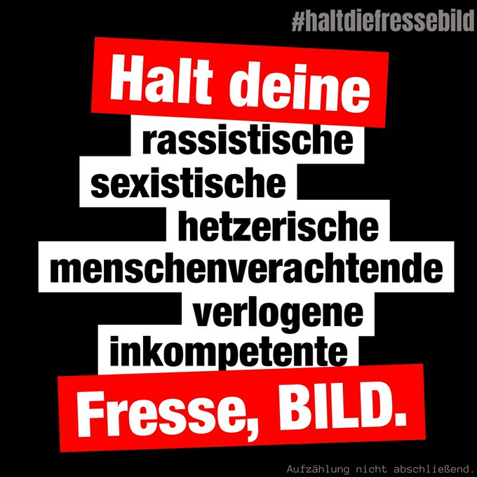 Ich finde es nicht okay, so etwas zu schreiben... (1/2)

#HaltDieFresseBild