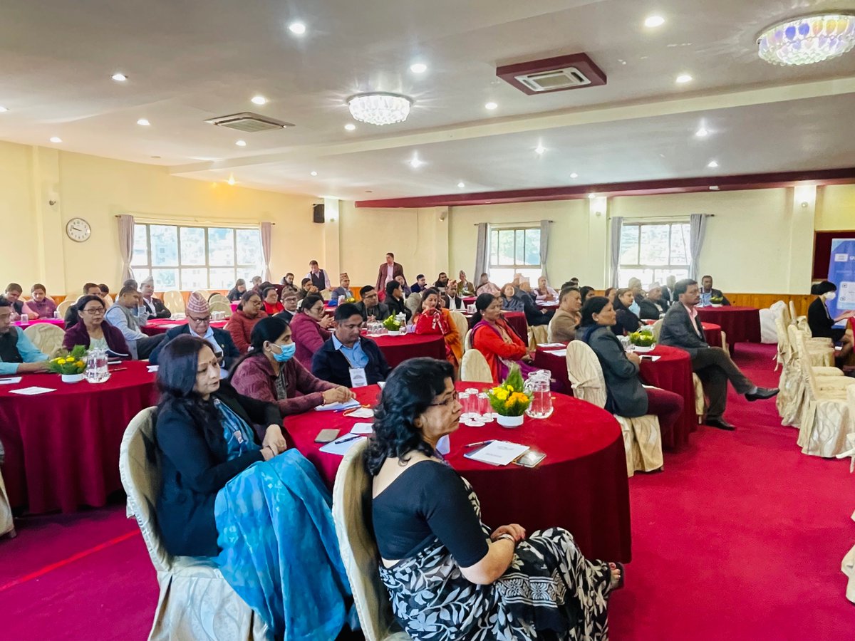 UNESCOKathmandu's tweet photo. 📢Happening now!
National Workshop on #Bringing #LivingHeritage to the Classroom to sensitize #teachers & #educators to integrate intangible #CulturalHeritage (ICH) into both formal & non-formal education 📚.
#ICHCAP https://t.co/gk3ISHLkz0