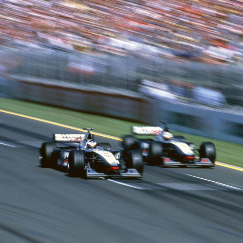 McLarenF1's tweet photo. #OnThisDay 24 years ago, after three race starts and 51 laps of absorption, @F1MikaHakkinen took victory at the #JapaneseGP in 1998, resulting in his first-ever World Championship title! 🏆🥇

Hear how he did it from the man himself. 👇