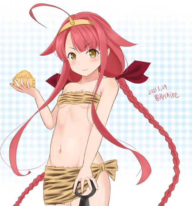 久しく描いてないし今日も無理そうなので
・・江風はまた描きたい。エロいのを。

#谷風進水日
#江風進水日 