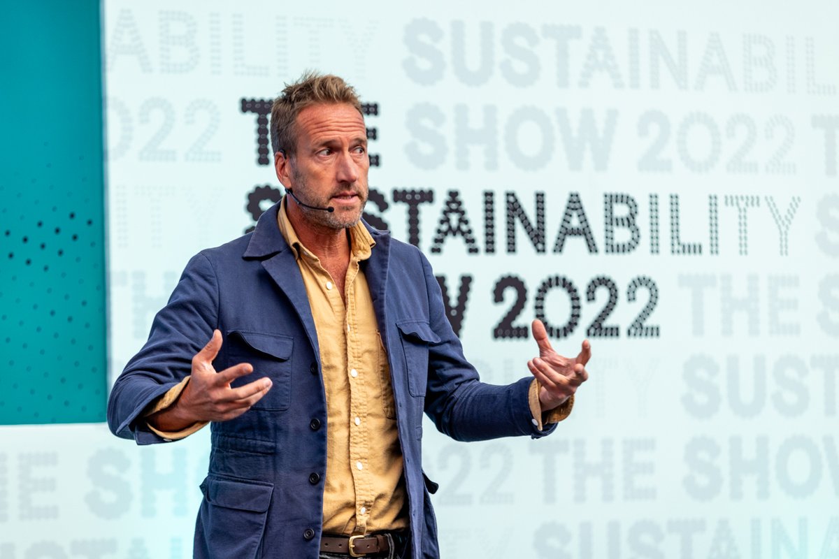 SustShow's tweet photo. Great to have Ben Fogle at The Sustainability Show! See what he had to say about the show below.
"To be more sustainable means adapting to different ways and the companies here today are offering that solution"
#ssldn #ssldn22 https://t.co/UpCM806ySl