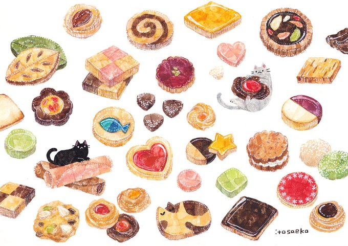 「飴 クッキー」のTwitter画像/イラスト(新着)｜5ページ目