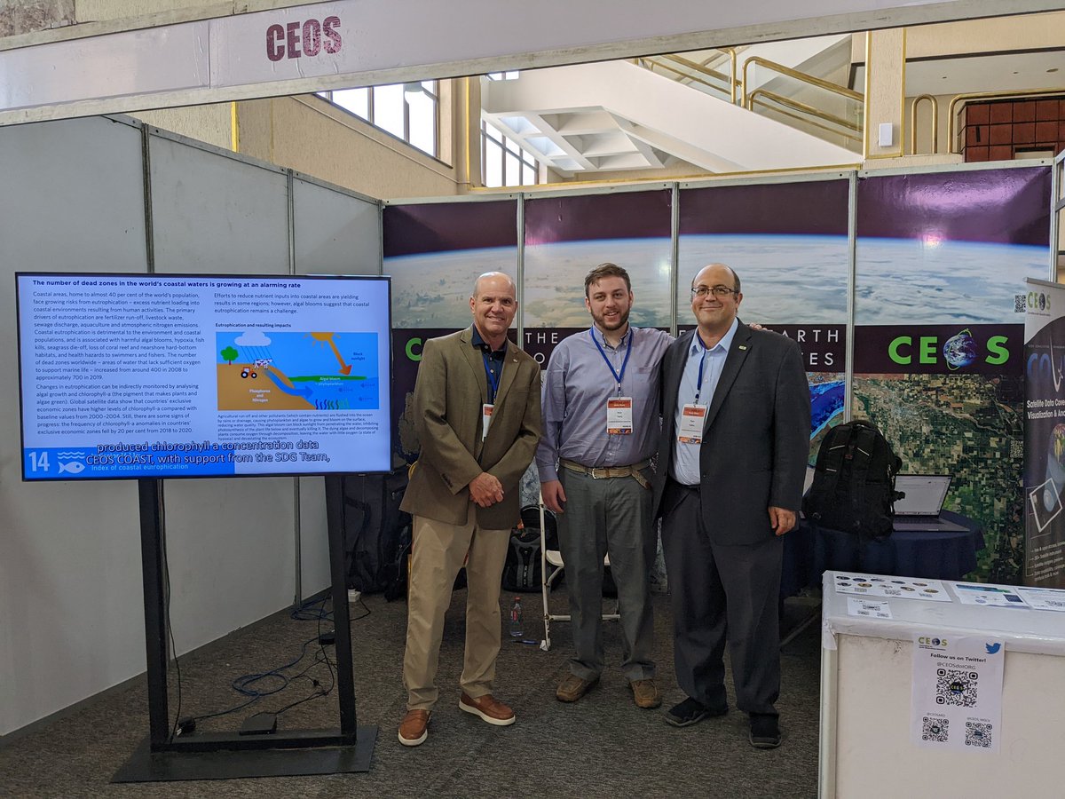 Our #GEOWeek2022 booth! Had a great first day yesterday and looking forward to the rest of the week <a href="/GEOSEC2025/">Group on Earth Observations</a>