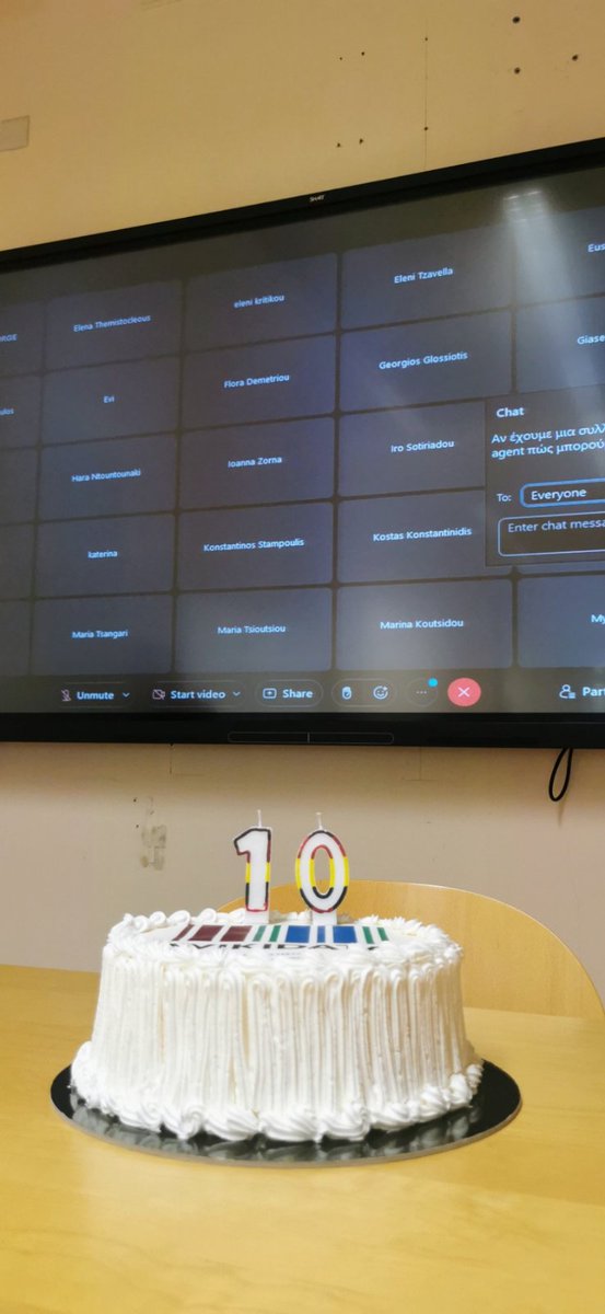 wikidatael's tweet photo. #wikidata10
Η ελληνική κοινότητα πραγματοποίησε εχθές, 31/10 την πρώτη εκδήλωση στο πλαίσιο του εορτασμού των  #WikidataBirthday και όλοι γίναμε σοφότεροι! https://t.co/PKFuTKzXKL
