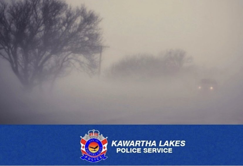 Good Morning @KawarthaLakes, we head into November under a fog advisory. Drivers are reminded to;
🚘 Slow down
🚘 Turn full lighting system on
🚘 Use your low-beams
🚘 Be prepared to stop
🚘Be patient
#RoadSafety