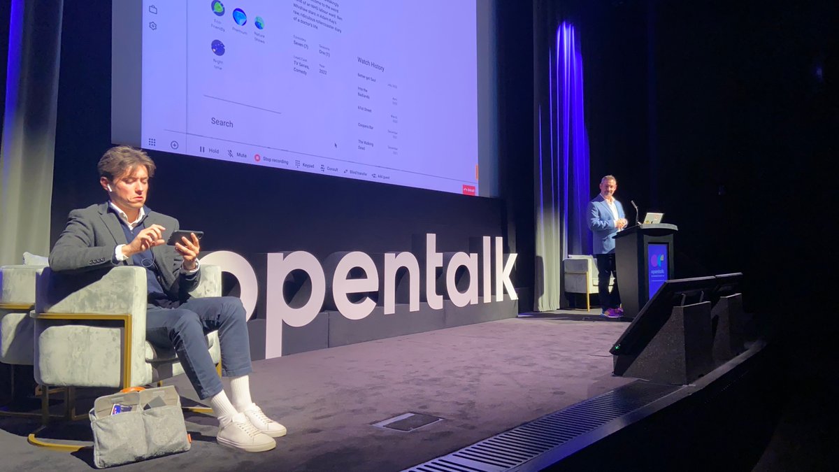 Talkdesk's tweet photo. A new era of #CX has begun with seamless, unified experiences from any device, anywhere. Talkdeskers Kevin Pierson and Andrew Pattie demonstrate a contextual customer journey. #Opentalk22.
See for yourself: https://t.co/YkGPB5xLRC #contactcentre https://t.co/78Qp9TaNef