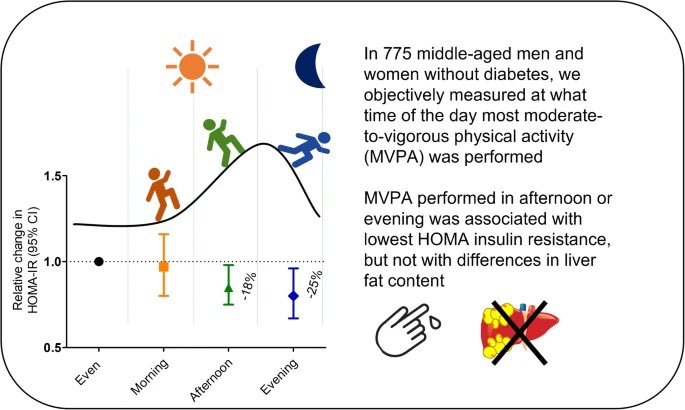Daniel J Drucker (@danieljdrucker) on Twitter photo Should you plan #exercise for a specific time of day to optimize metabolic benefit? <a href="/DiabetologiaJnl/">Diabetologia</a> link.springer.com/article/10.100… Should you plan #exercise for a specific time of day to optimize metabolic benefit? <a href="/DiabetologiaJnl/">Diabetologia</a> link.springer.com/article/10.100…