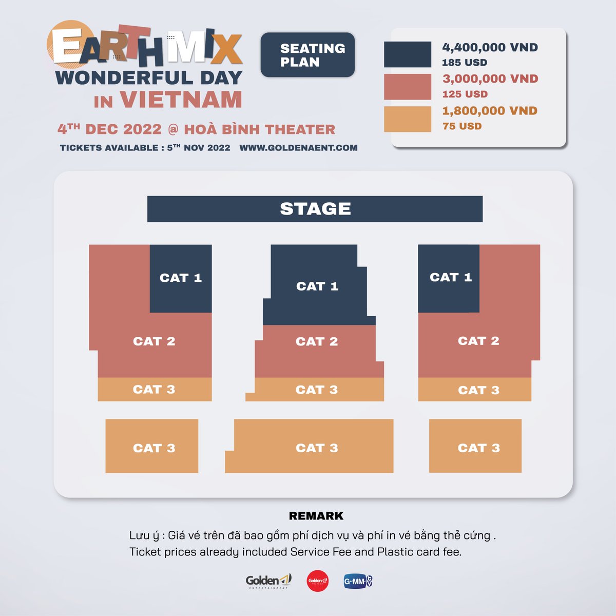 GMMTV's tweet photo. Are you ready for #EarthMixWonderfulDayinVietnam ?

It’s time to check for ticket information and fan benefits!!

Please prepare yourself.
Ticket website: https://t.co/mIfloiVWtU
From 10 a.m this 5th November 

#seeyouEarthMix
#EarthMix #เอิร์ทมิกซ์
@Earth_Pirapat @wixxiws https://t.co/LC943xY1R8