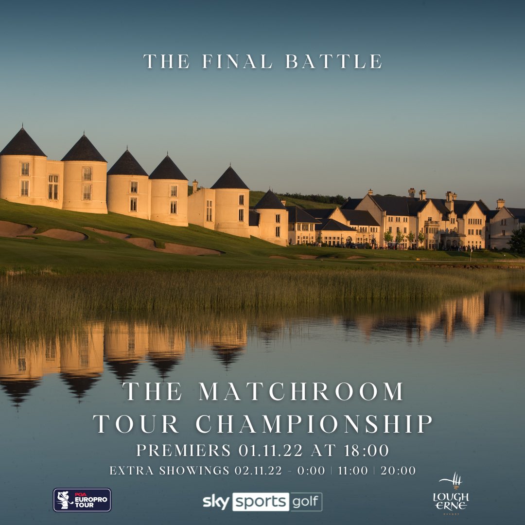 GolfRole.com (@golfrole) on Twitter photo Tonight is the night! 🤩
After 16 tournaments and four months of gruelling travelling, the PGA EuroPro Tour season comes to an end with an almighty bang at Lough Erne Resort! 🧨 Tonight is the night! 🤩
After 16 tournaments and four months of gruelling travelling, the PGA EuroPro Tour season comes to an end with an almighty bang at Lough Erne Resort! 🧨