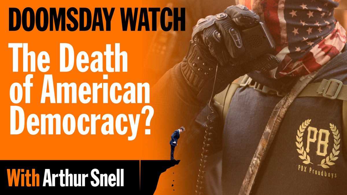 “Democracy is on life-support in the United States.” – @brianklaas As America faces a second Trump presidency, @SnellArthur discusses the future of US democracy with experts and eyewitnesses. Listen: kite.link/DoomS3E2America