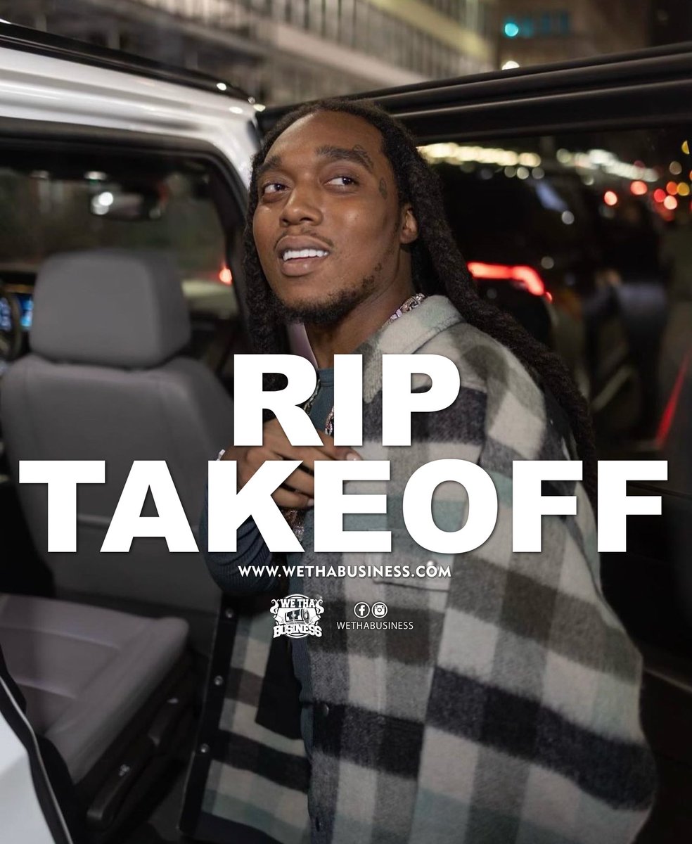 Kambona1998's tweet photo. #RIP_TAKEOFF
😢
It's hard to believe that there isn't a secret agenda against these artists, we'll run out of artists to listen to by 2025 https://t.co/Fxdi7jUvew