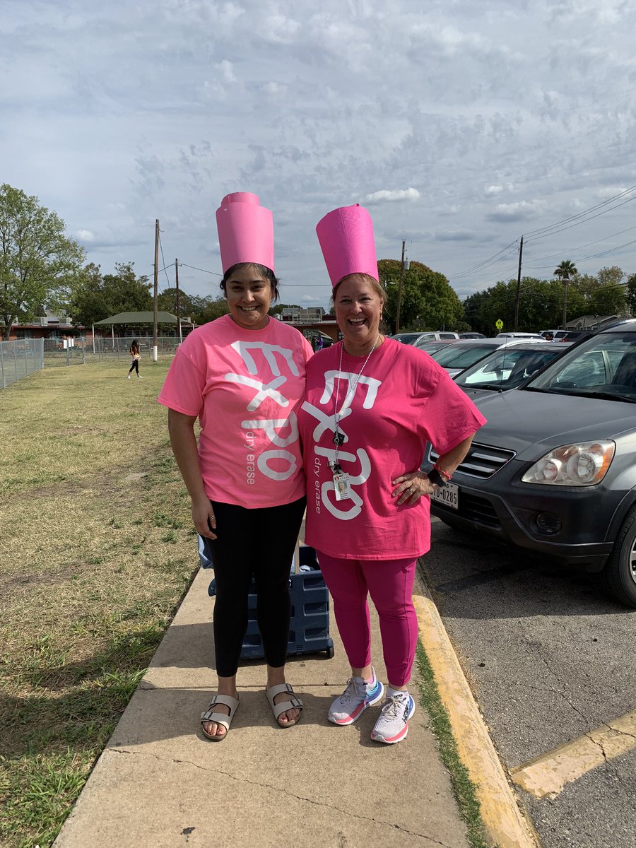 My student teacher and I were pink dry erase markers. <a href="/StElmoMustangs/">St. Elmo Elementary</a>