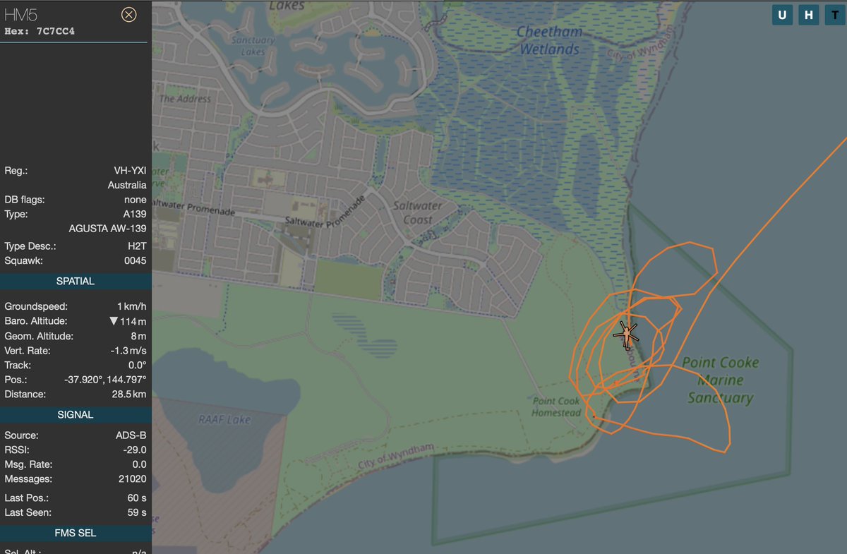 asphotos's tweet photo. wonder what #hm5 is doing at point cook? @Vkthreepi https://t.co/oFaBvMIkaG