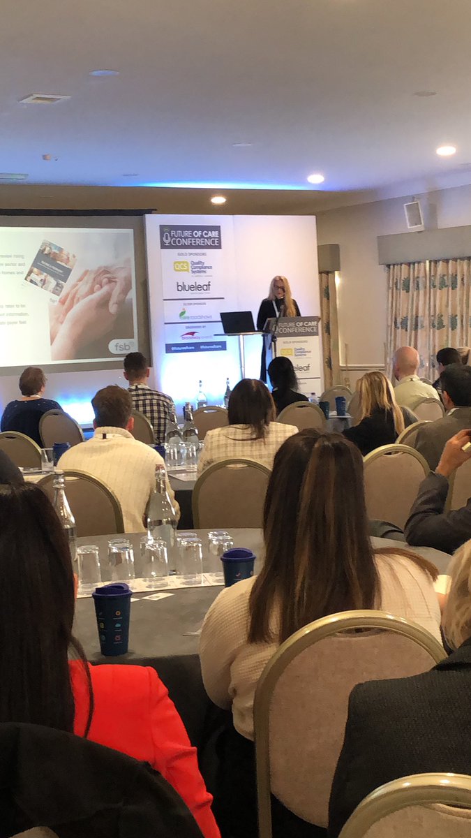 Future_Of_Care's tweet photo. Care businesses “must be valued by Government”. @MUlyatt on how we can raise the profile of the care sector at #futureofcare North

@OneToOneSupport https://t.co/BHizg5TlY5
