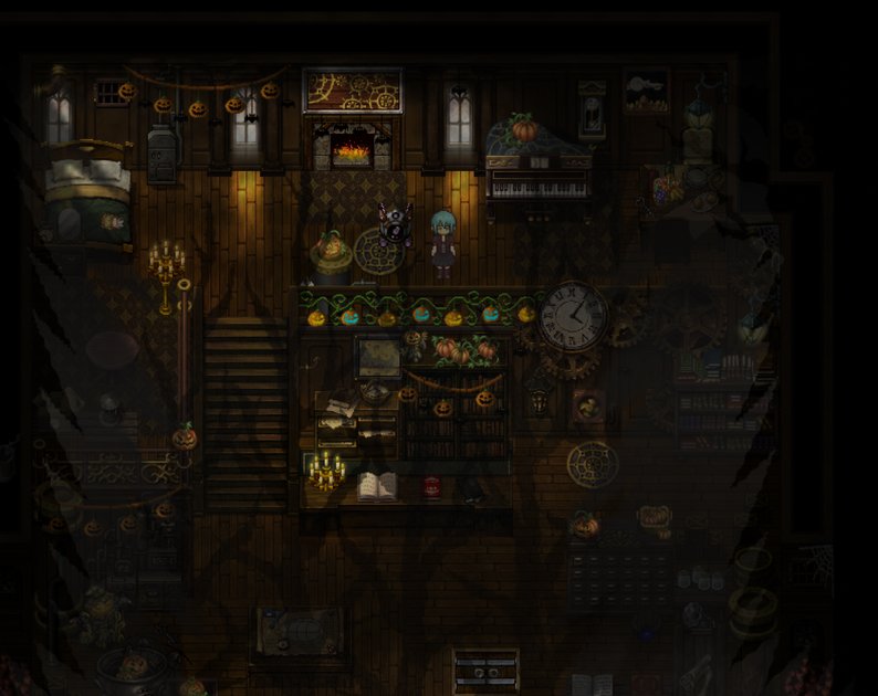 ~Dampftraum~ 
a steampunk fairy tale game 🐌

#Dampftraum #fairytale 
#ツクール #RPGMaker #indiedev
#steampunk #Retrogame #shortgame
#gamedev #rpg #pixelgame
#gaming #game #indiegame 

Halloween Event!