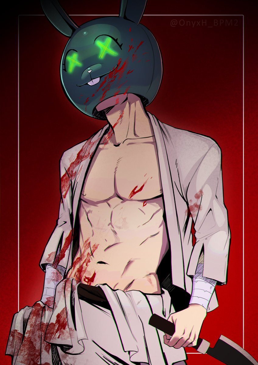 OnyxH_BPM2's tweet photo. #BPM2_HalloweenDay 
"Hunt or be Hunted ?"
"Peek-a-boo" 

บอกเพื่อนไว้ว่าจะแต่งบันนี่บอย 
เขาก็แต่งบันนี่บอยจริงไหมละ..?

(รูปนี้โอนิกซ์ไม่ได้ลงใน Ustragramนะคะ ถ้าอยากเจอเขาในสภาพนี้ก็มาเจอได้ แต่จะเป็นการโรลย้อนหลัง เพราะเลทไม่ทันเมื่อวานค่ะ 😂) https://t.co/GWJy3nMmSj