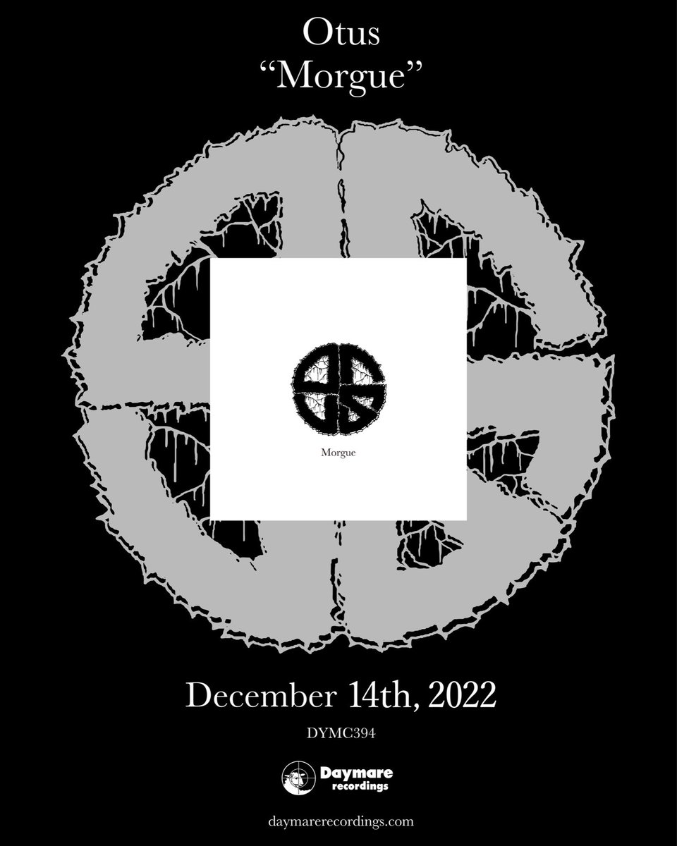 OtusHC's tweet image. 【NEW RELEASE】

Otus - “Morgue” 
December 14th, 2022 @daymarerec 

Otusは12月にDaymare Recordingsから新しいEPをリリースします。

New logo designed by @YOYO_T