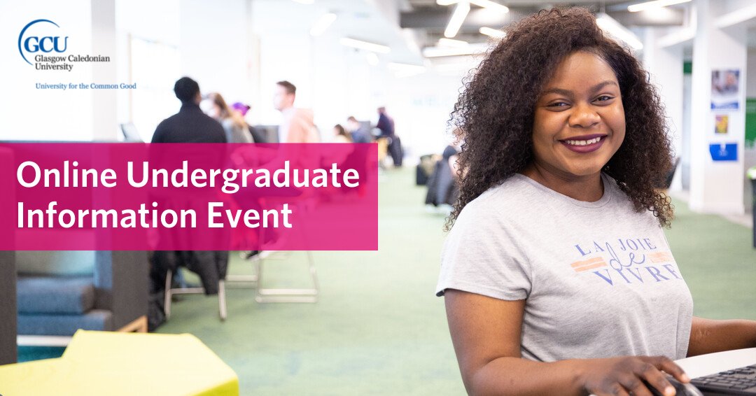 Join us online on 8 November to speak with our staff and students about life and studying at GCU. You will be able to find out more about the courses we offer and what entry requirements you will need. 📲 Register now: bit.ly/3WjlxF5