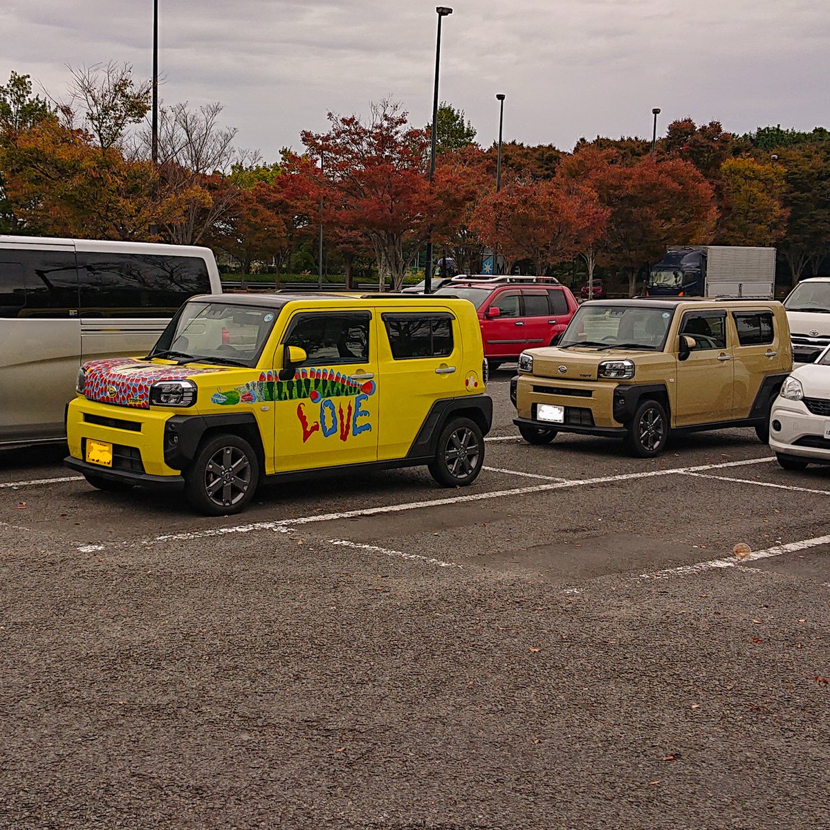 すごい黄色に会った