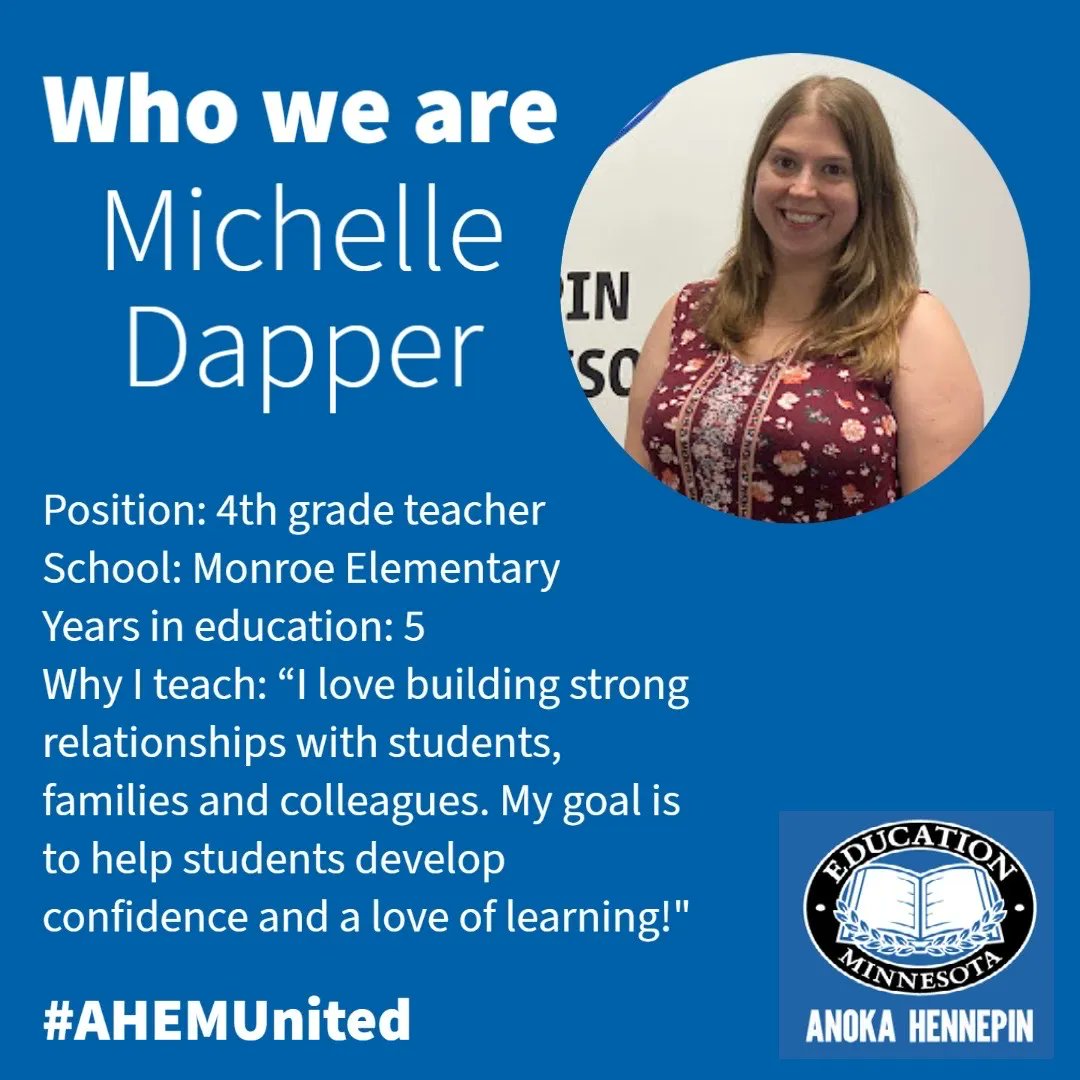 Building Strong Relationships is how our teachers shine!  #WeareAHEM #AHEMunited