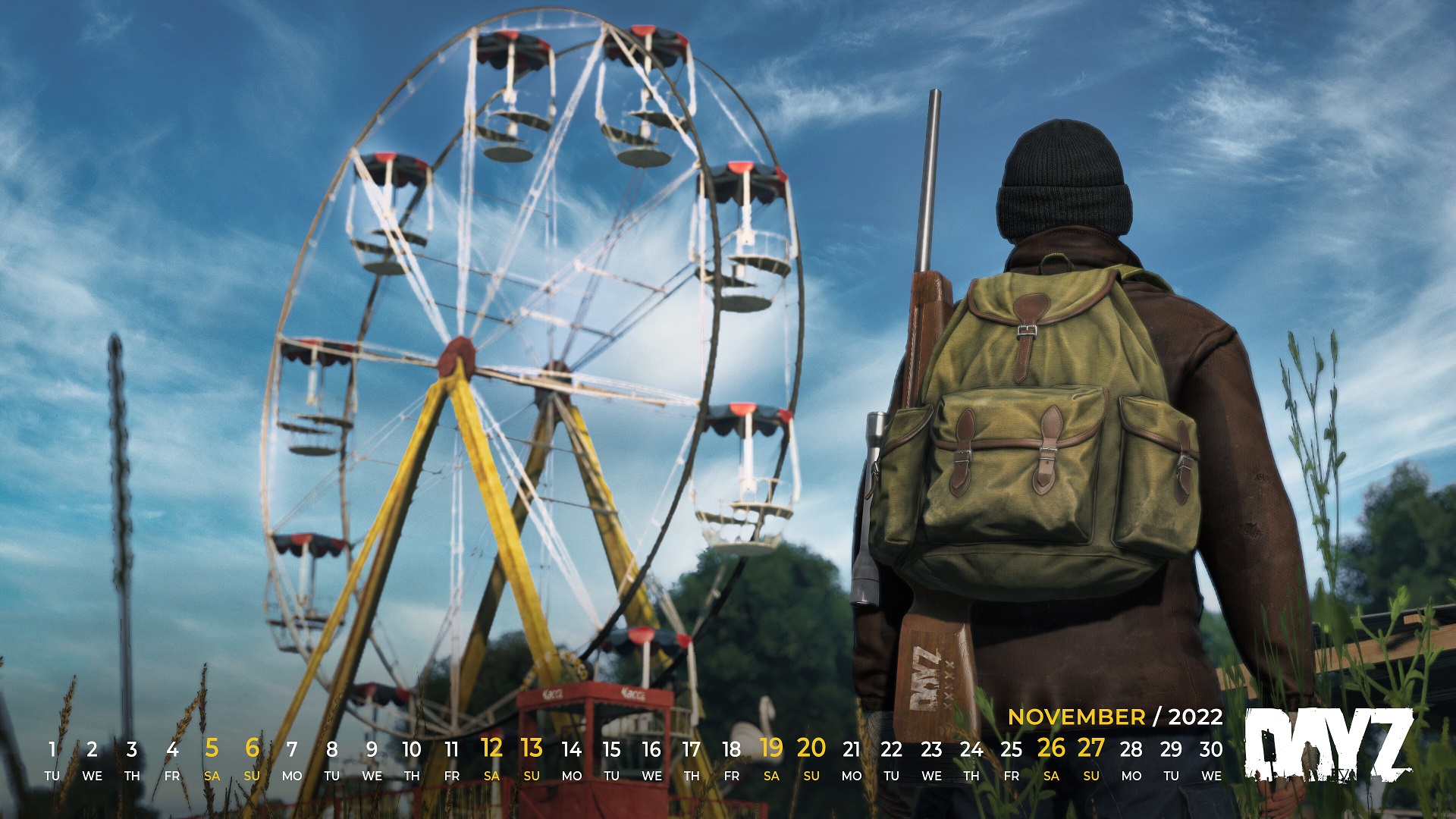 DayZ 🖥 🎮 ❤️ on X: 🧟‍♂️Check out the evolution of a DayZ Survivor in our  November wallpaper, highlighting the ultimate game progression. Download  here👇 With the calendar:  Without the calendar