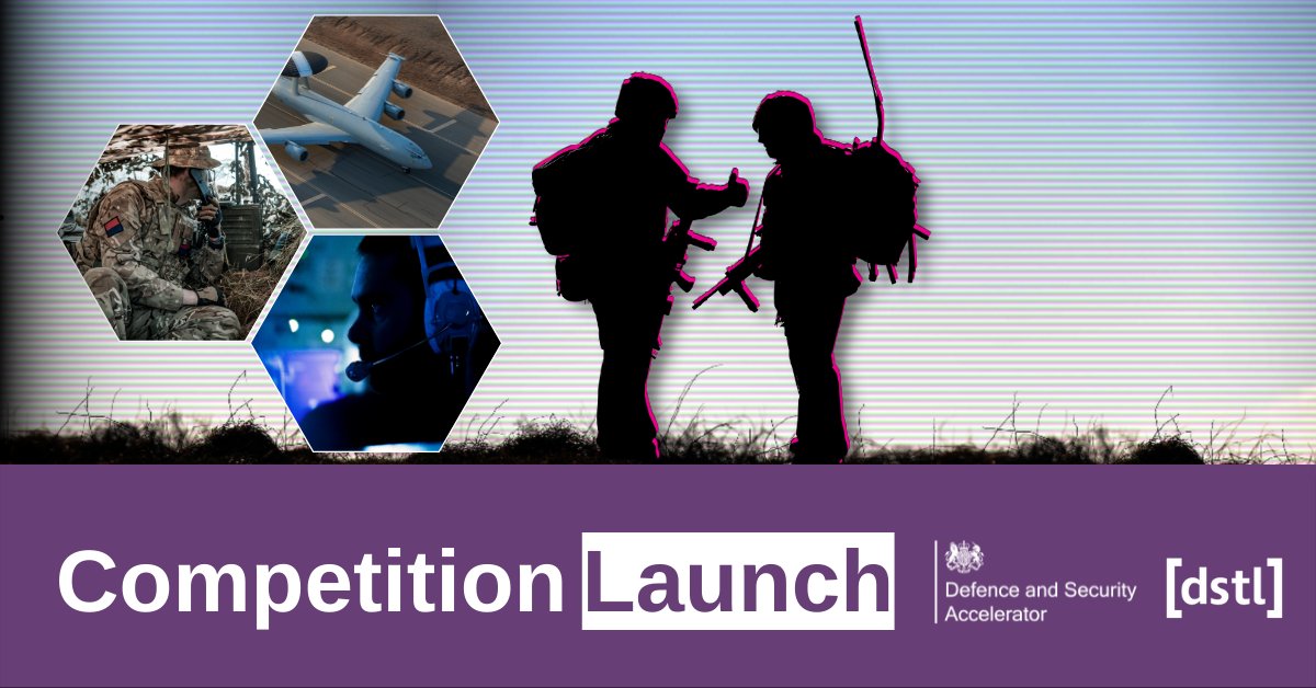 DASA’s Beyond Line of Sight (BLOS) IFA seeks generation after next proposals that explore alternatives to traditional methods of communication that may provide an advantage in highly disruptive threat environments. 

Submit a solution now: ow.ly/Ly6Z50L2h41

<a href="/dstlmod/">Dstl</a>